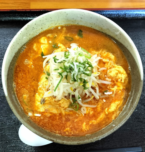 「担々天津麺 800円」@華実苑の写真