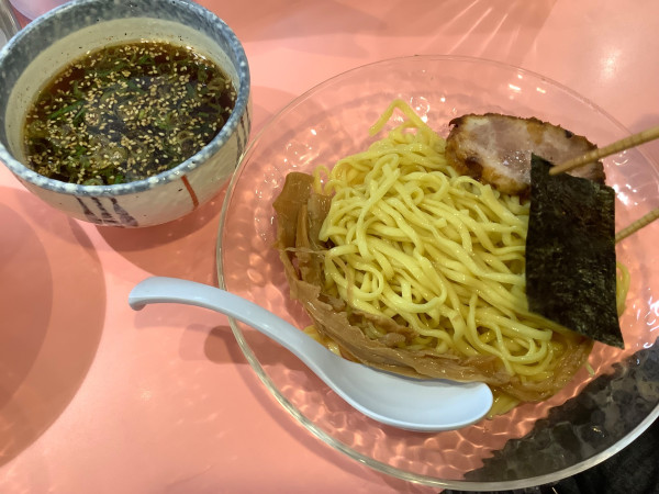 「醤油つけ麺」@流星軒の写真