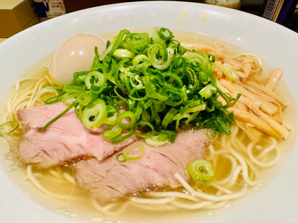 「味玉塩ラーメン【1030円】」@京都ラーメン森井 分倍河原店の写真