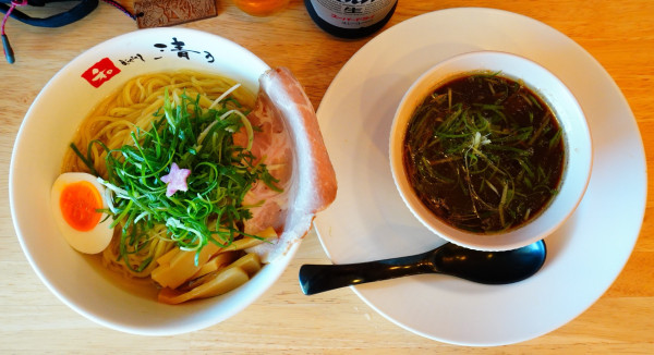 「【限定】匠つけ麺＋瓶ビール」@和dining 清乃 本店の写真