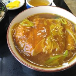 出汁カツカレー丼