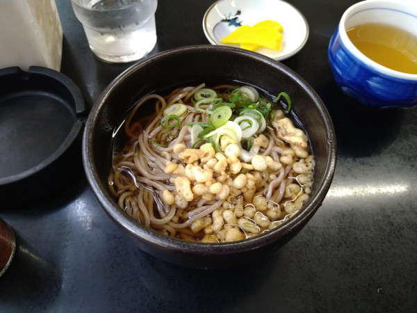 「ミニそば（冷）」@山の家の写真