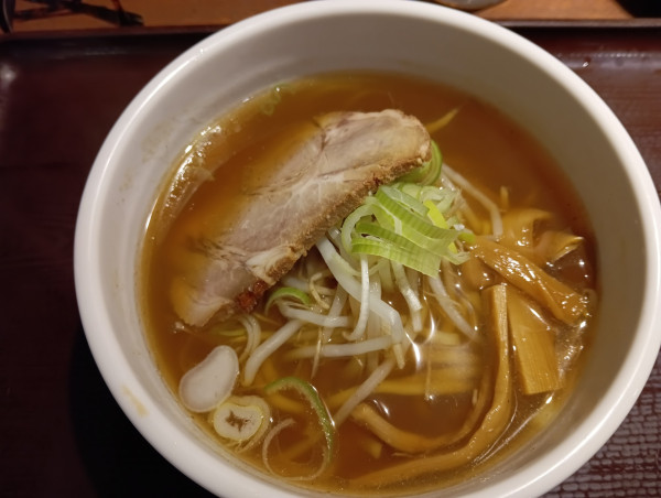 「ミニラーメン・特製麺変更(¥540+50)」@はなやの写真