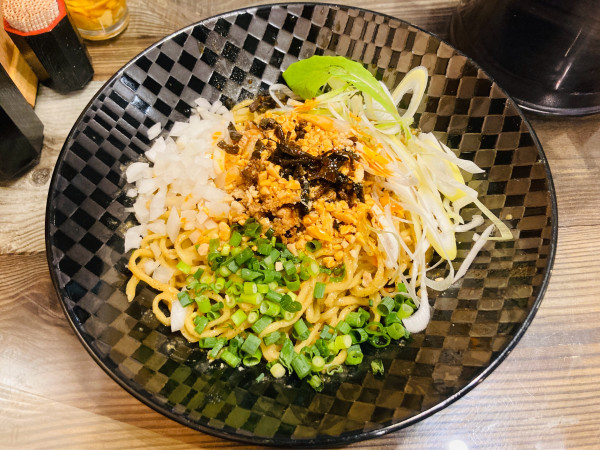 「汁無し坦々麺〜白胡麻〜(大盛)」@四川担々麺 ななつぼし 新橋店の写真
