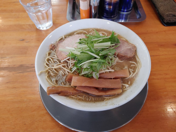 「中華そば　こってり大　1100円」@麺響 松韻の写真