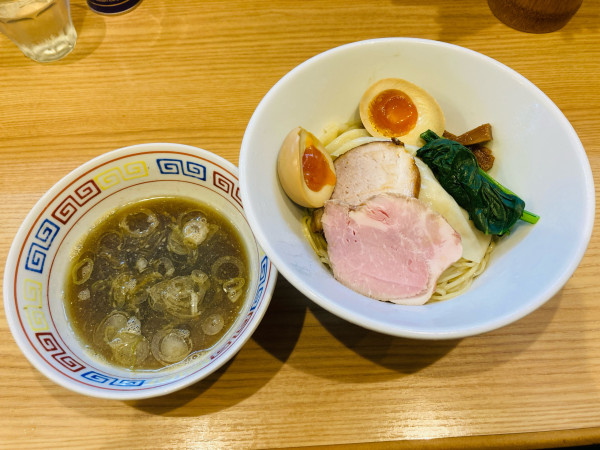 「味玉つけ麺」@ほっこり中華そば もつけの写真