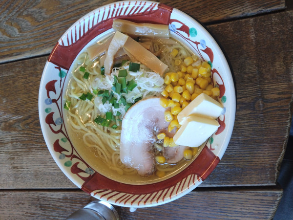 「塩バターコーン麺」@麺みの作 本店の写真