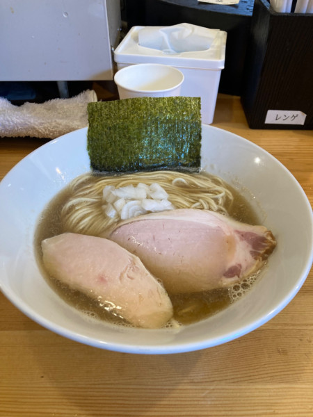 「煮干しラーメンしょうゆ和え玉 1300円」@煮干らーめん 川むらの写真