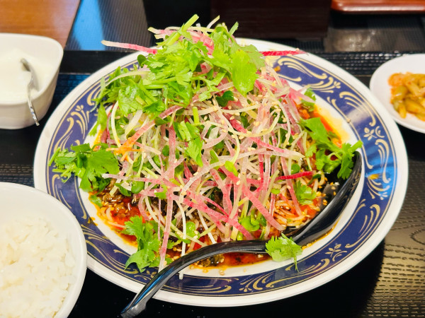 「冷やし担々麺 1,080円」@本格四川料理 麻辣先生 木場店の写真