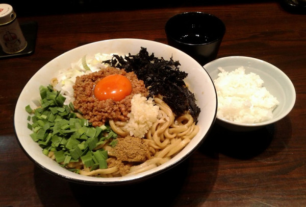 「台湾まぜそば大盛(1150円)+小ライス(50円)」@拉麺倶楽部 にのくにの写真