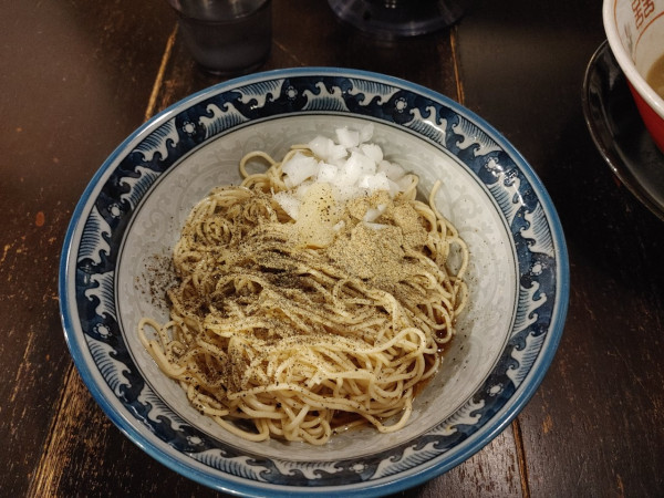 「和え玉　300円」@煮干結社 弘前店の写真