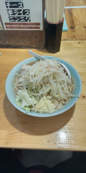 「らーめんヤサイ増し ニンニク アブラ」@ラーメン慶次郎 本店の写真