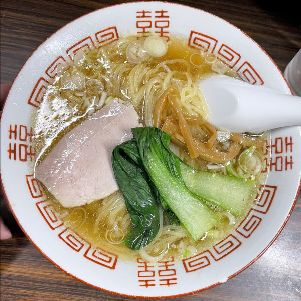 「ラーメン 600円 + サービス料10%」@八仙の写真