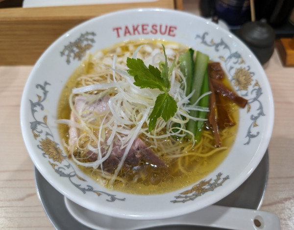 「塩あっさり」@ラーメン専科 竹末食堂の写真