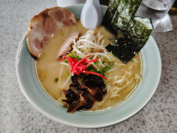 「九州とんこつラーメン」@さやま食堂の写真