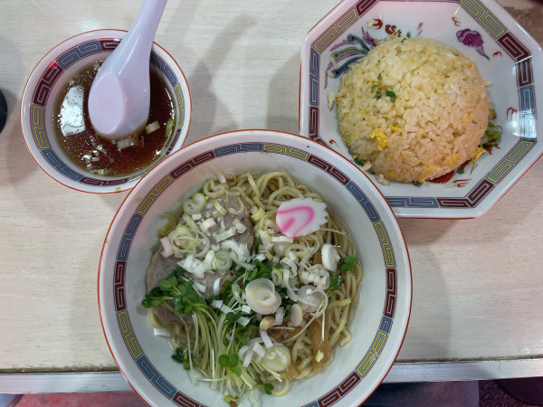 「宝そば半チャーハンセット」@宝華の写真