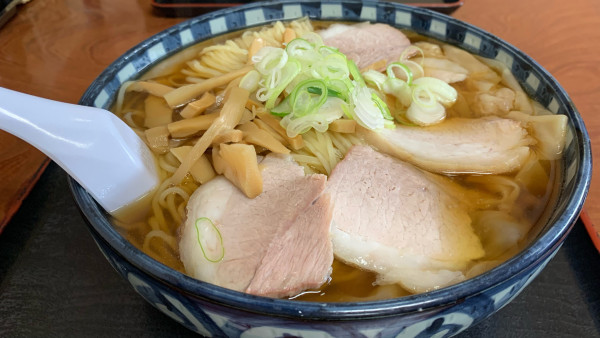 「ワンタンメン」@手打ち中華そば 大丸の写真