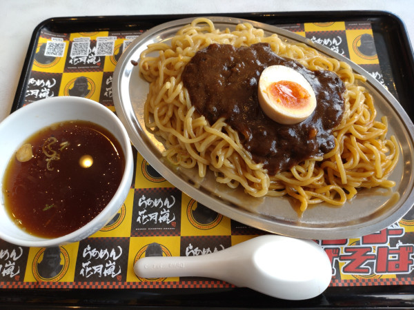 「（期間限定）嵐ゴーゴーまぜそば　９８０円」@らあめん花月嵐 八潮駅前店の写真