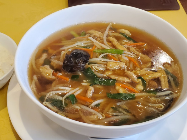 「サンマー麺＋半ライス」@龍園の写真