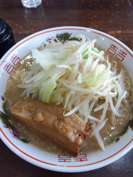 「豚そば」@つけめん・らーめん活龍 水戸米沢店の写真