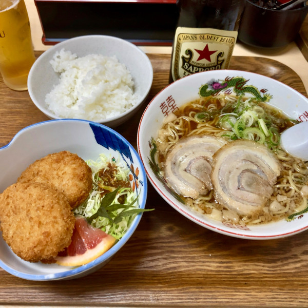 「日替り（コロッケ定食）￥740」@八十吉の写真