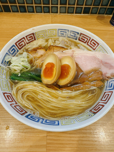 「特製中華そば」@ほっこり中華そば もつけの写真