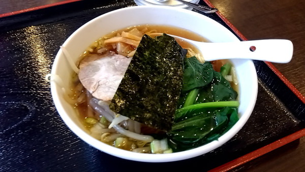 「半ラーメン（角煮チャーハンとのランチ９８０円）」@中華料理 逸品楼の写真