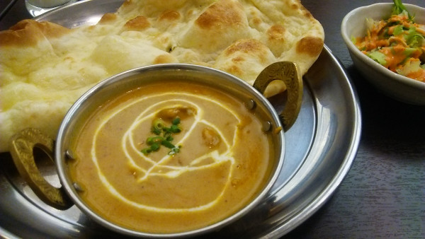 「ランチ 1カレーセット チキンカレー 980円」@タンドリーパレス 小石川店の写真