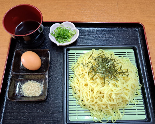 「冷やしつけ麺680円＋大盛100円」@金成ラーメンの写真