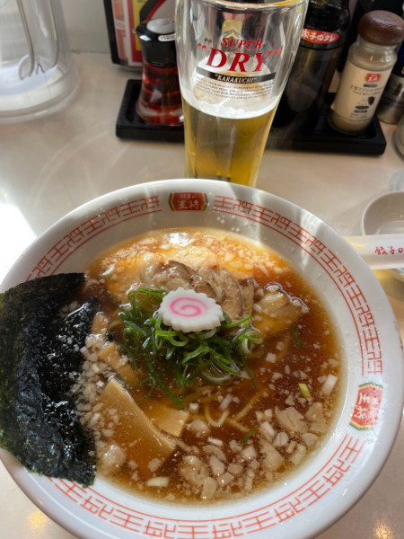 「忘れられない中華そば」@餃子の王将 東神奈川西口店の写真