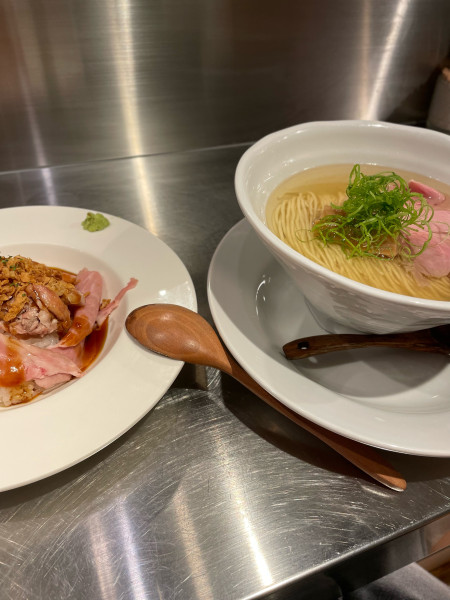 「塩そば」@成城青果の写真