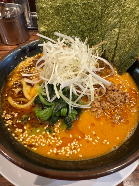 「濃厚脳味噌担々麺　990円」@清六家 つくばキュート店の写真