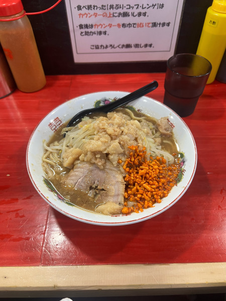 「ラーメンミニ」@ラーメン鷹の目 明大前店の写真