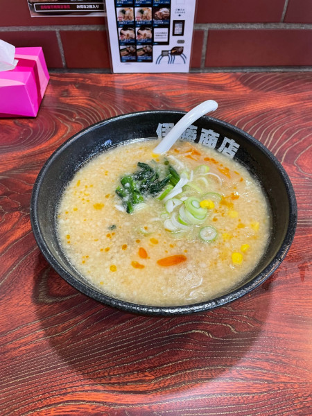 「白の味噌ラーメン」@伊藤商店の写真