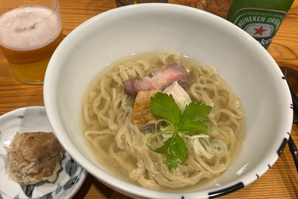 「しおらーめん」@らーめん かねかつの写真