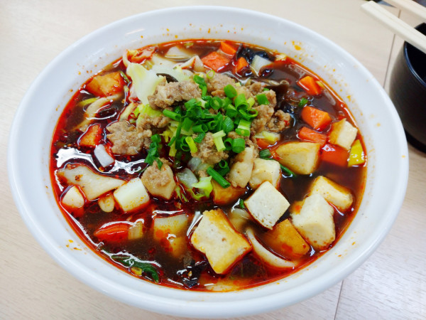 「酸辣臊子面（1,000円）」@食府書苑の写真