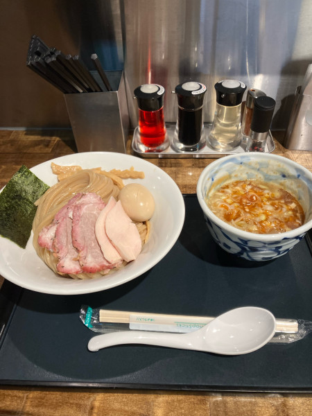「特級海老つけ麺」@特級鶏蕎麦 龍介 PLAY atre TSUCHIURA店の写真