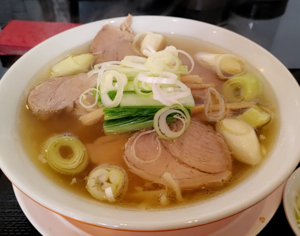 「鴨ねぎチャーシュータンメン(1,200円)」@湯菜坊の写真