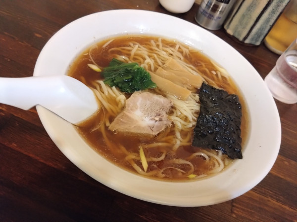 「らーめん 600円」@もっちゃんラーメンの写真