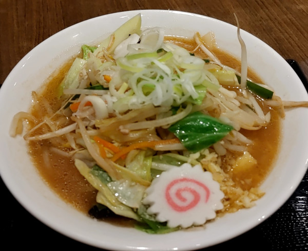 「味噌タンメン（850円）」@湯菜坊の写真