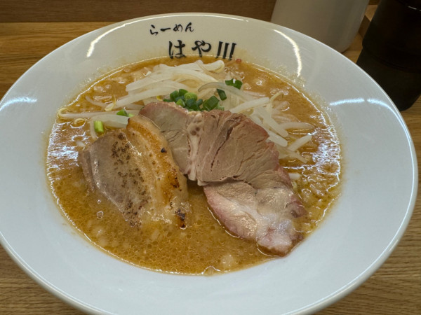 「濃厚みそらーめん(980円)」@らーめんはや川 京都祇園店の写真