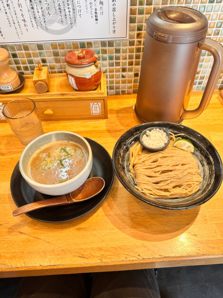 「つけ麺(鶏魚介)」@麺匠たか松 本店の写真
