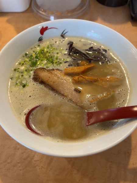 「鶏白湯らぁめん味噌（880円）」@麺屋 丸鶏庵の写真