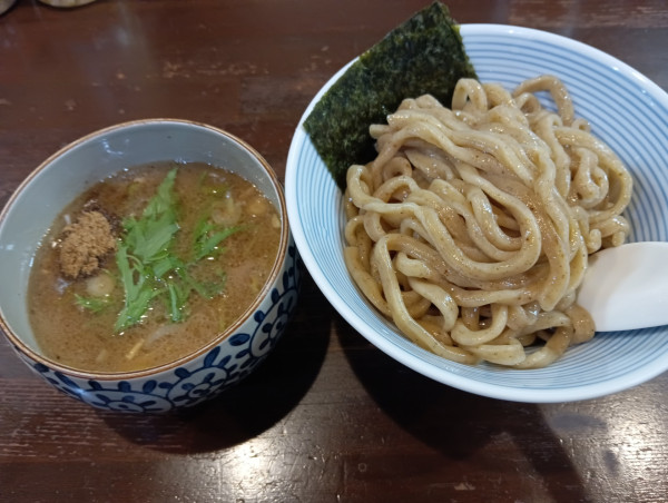 「つけそば・スパイス麺変更（￥950+100）」@めんさいぼう五郎左の写真
