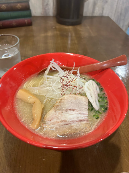 「はまぐり出汁鶏白湯」@鶏白湯ラーメン専門店 鶏一心の写真