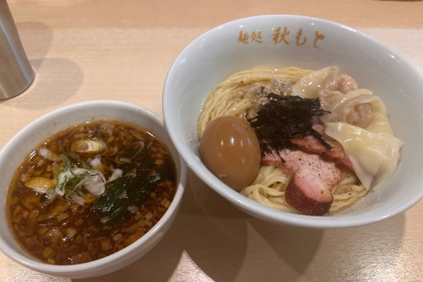 「特製鰹醤油つけ麺」@麺処 秋もとの写真