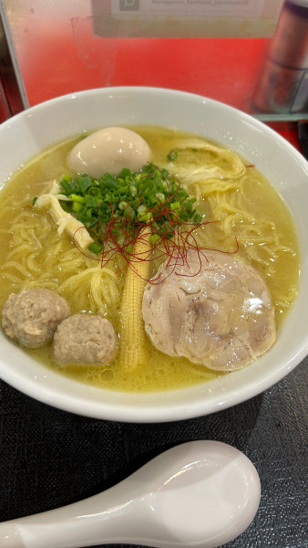 「濃厚鶏白湯ラーメン」@蓮の花 蓮田SA下りの写真