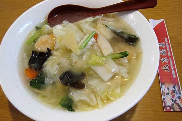 「海鮮麵　880円」@北京福屋の写真