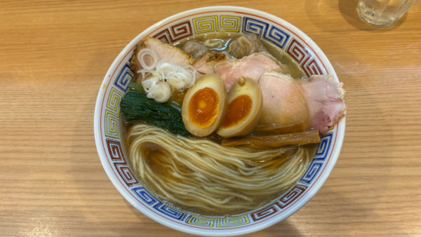 「特製中華そば」@ほっこり中華そば もつけの写真