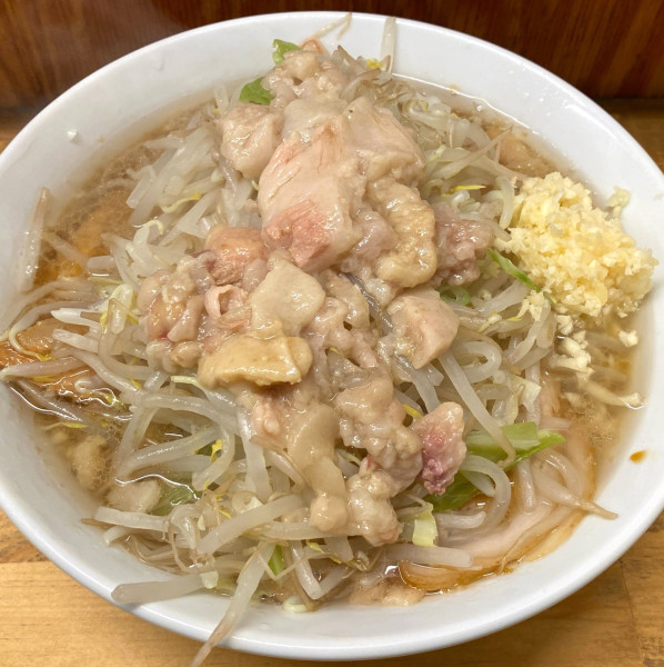 「小豚ラーメン 1,000円」@ラーメン二郎 前橋千代田町店の写真